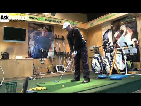 how to properly hit a golf ball