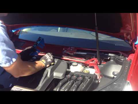 2013 Cadillac SRX setup and pull with the Rolladeck Windshield Setting System