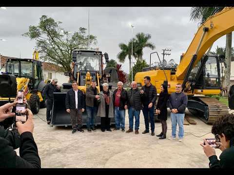  Prefeito Sander Just faz entrega histórica e agradece apoio do governador Jorginho