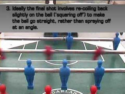 Foosball - Pull Shot Tutorial