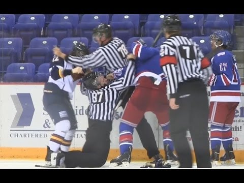 BCHL Linesman One Punched