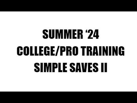 College/Pro Simple Saves II