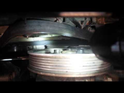 Replacing serpentine belt Audi A4 B6 3.0L