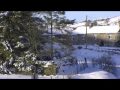 tractor snow ploughing