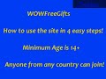 WOW Free Gifts - Free gifts for YOU!