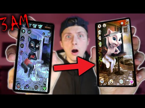DO NOT CALL TALKING ANGELA AND TALKING ANGELA.EXE AT THE SAME TIME AT 3 AM! (THEY GOT IN A FIGHT!)