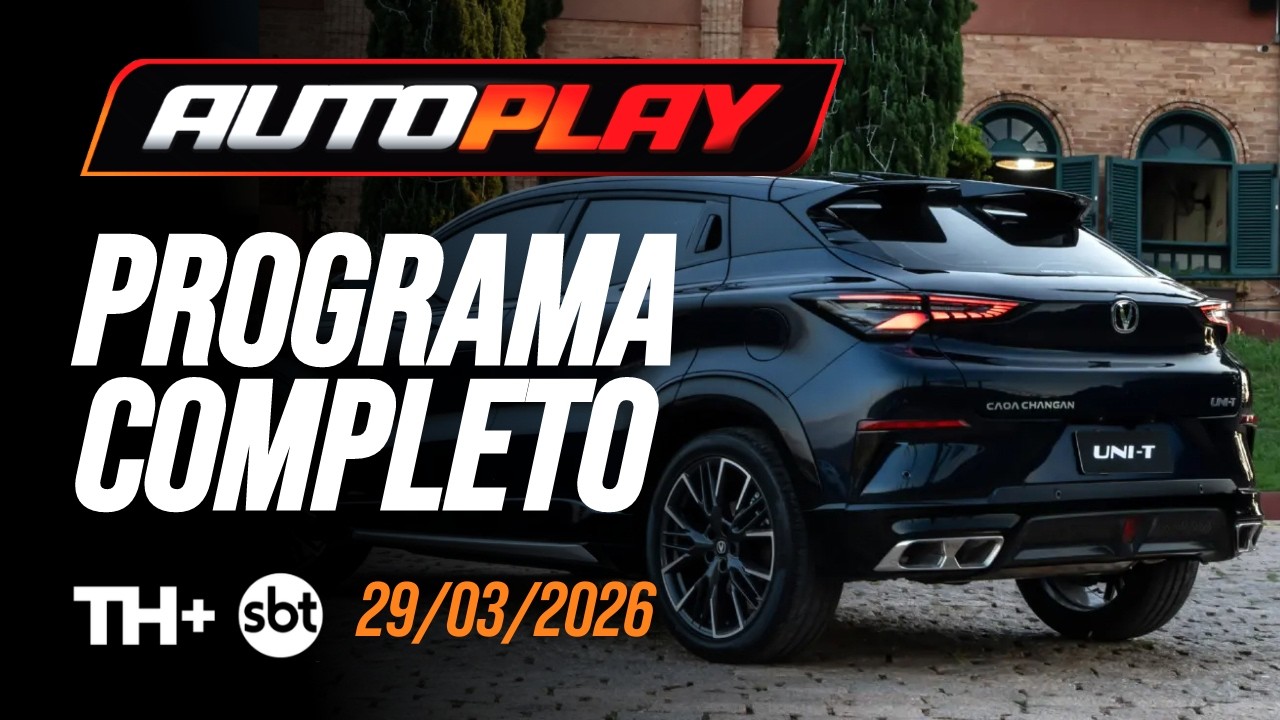 AUTO PLAY - Programa Completo - 29/03/2026 - TH+ SBT | PGM Nº 444 - Renegade, Uni-T e GR Yaris