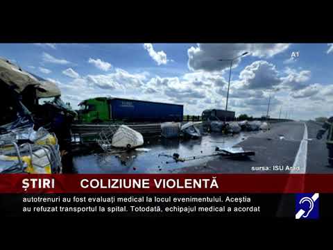 Coliziune violentă, în județul Arad