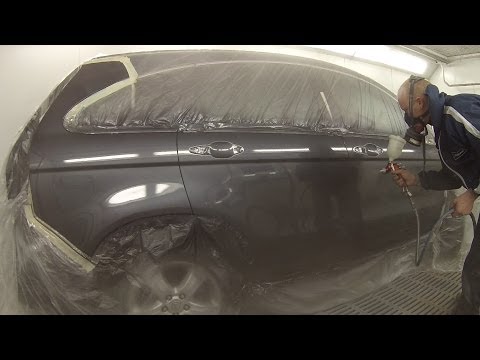 video-linktoworks-How to Spray Paint a Car Basecoat Clear Coat