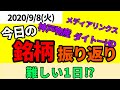 【相場振り返りシリーズ#40】2020年9月8日(火)~難しい1日！？~