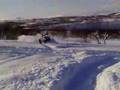 Polaris 550 Touring in deep snow!!