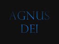 Agnus Dei Black Light
