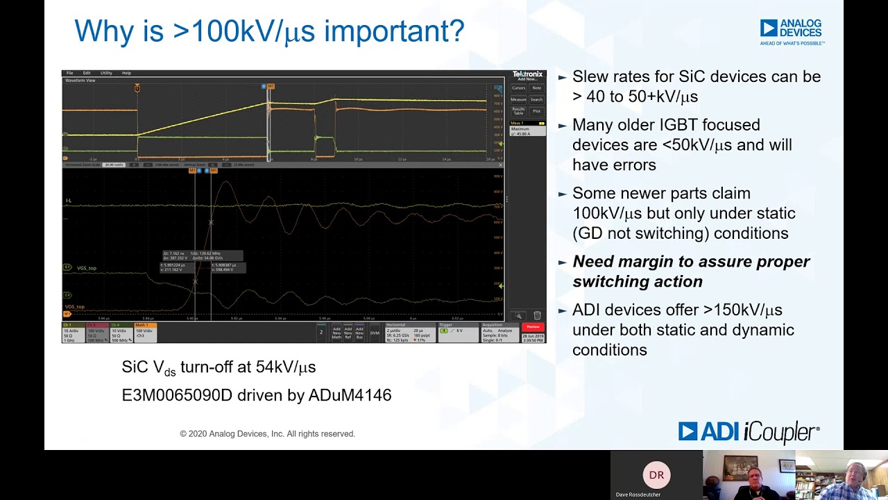 Tech Chat with Analog Devices – Common Mode Transient Immunity