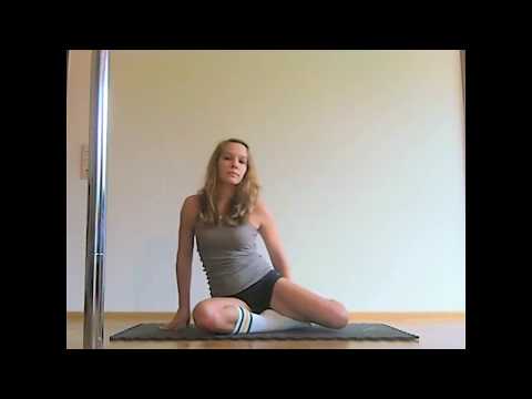 Stretching Exercises for Splits and Back Flexibility (English translation)