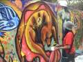 2009-06-07 | MOV05697NEZA ARTE NELY BANDA GRAFITERA EN HOMENAJE A JEAN MICHEL BASQUIAT ~> PARTICIPACION DE NEZA ARTE NEL EN EL HOMENAJE A JEAN MICHEL BASQUIAT EN EL DF PROCESO DE LA PINTA Y TODO EL AMBIENTE CHIDO DE LA BANDA GRAFITERA ... (8:20)
