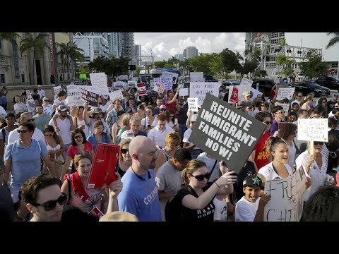 USA: Massenproteste gegen Trumps Einwanderungspolitik