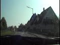 Germany: Car Driving in Bavaria - Sachsen to Neuendettelsau