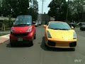 Smart VS Lamborghini.