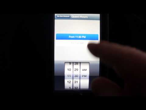 DO NOT DISTURB on iPhone | iOS