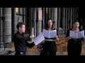 melisma sings 'o sacrum convivium', music by thomas tallis, in the nave of salisbury cathedral.