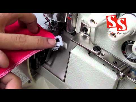 Maquina de Costura Industrial Overloque - Ideal para Camisetas - Sun Special SS8803W