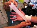 Wrist taping Wrist taping