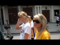 Crazy Laker Fans/Kicked out of Subway! (6/17/09-105)