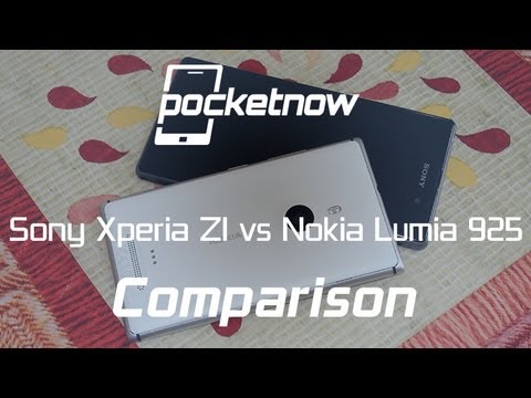 Sony Xperia Z1 vs Nokia Lumia 925