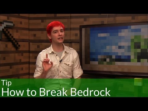 how to break bedrock