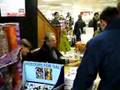 Silvester Mc Coy and Sophie Aldred Signing.