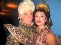 beast~terrence mann
babette~??
lumiere~gary beach
belle~susan egan
madame de la grande bouche~mary jo catlett
mrs. potts~beth fowler
cogsworth~fred applegate

*note*~oh %&@#, part of lumiere and babette's flirtation is cut out. so here's the missing bit for those of you who, like me, miss it. it might go by quick, but remember, audience reactions and the way they play upon them are a part of this too.

(lumiere kisses babette's arm up to her hand and gets a mouthful of feathers. babette's hands have become feathery as the spell slowly brings her closer to becoming a life-size feather duster!)
b: oh! it is my hands, isn't it? oh mon dieu, you don't love me anymore. (sobs into her hands and the feathers make her sneeze) oh this awful spell!
l: mon cherie, you cut me to the wick! do you really think a little thing like that would change my feelings for you? now you really...tickle my fancy!