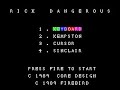 longplay of the zx spectrum version of rick dangerous. part 1/3.