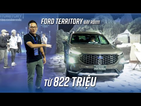 Xem nhanh FORD TERRITORY TITANIUM 899 TRIỆU vừa ra mắt Việt Nam