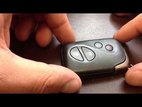 How to replace battery in a Lexus Keyless Entry remote simmilar to Toyota, Nissan Hey Fob