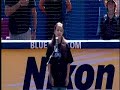 Saveria singing national anthems for the Toronto Blue Jays Saveria singing national anthems for the Toronto Blue Jays