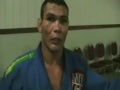 Crocotá comemora com o cinturão do WFE