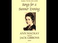 Ann Mackay sings Rachmaninov Op.21 no.7