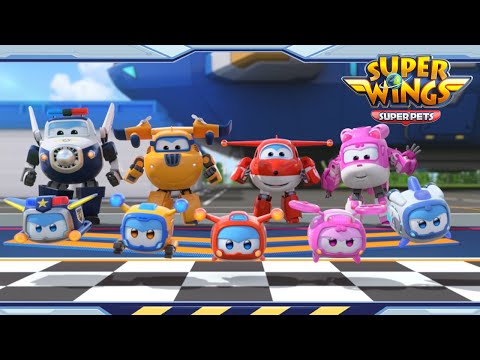[Superwings s5 Compilation] EP07 - 09 | Super wings Full Episodes