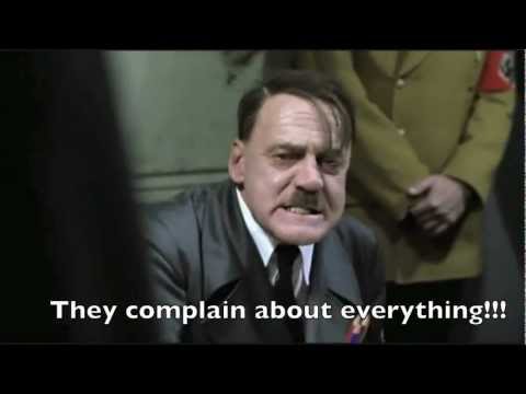 Hitler's Reaction to Gen4 Glocks, the 45. ACP, and Americans