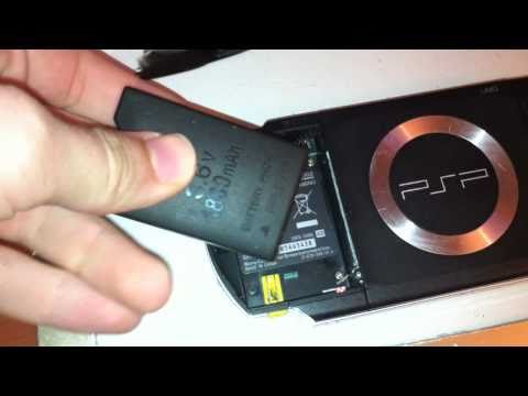 how to remove psp go battery