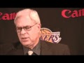 Phil Jackson on win over Memphis, Kobe Bryant, bench