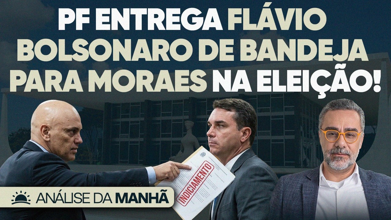 🚨 PF Acaba De Dar a Moraes Arma Contra Flávio na Eleição: Veja!