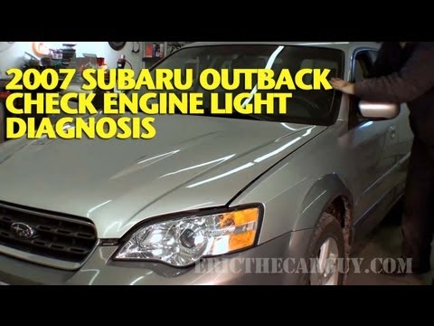 2007 Subaru Check Engine Light Diagnosis -EricTheCarGuy