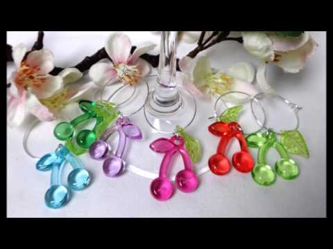 Glasmarkierer und Glasmarker von Apfelblüte Style & Accessoires