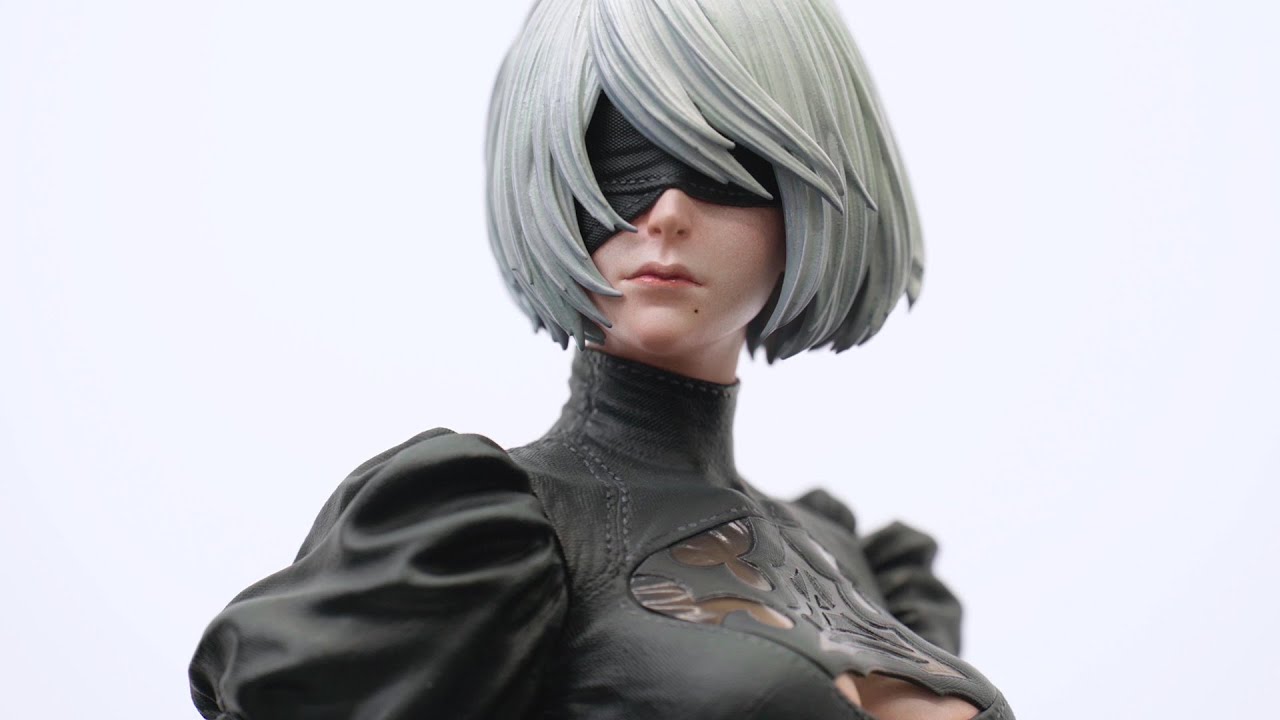 Video SQUARE ENIX MASTERLINE NIER:AUTOMATA 1/4 SCALE STATUE - 2B (YORHA NO. 2 TYPE B)