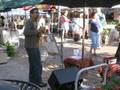 Street musician, Sunnyvale Farmers Market