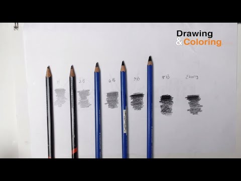 how to draw with hb pencil