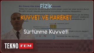 9. Sınıf FİZİK - Sürtünme Kuvveti