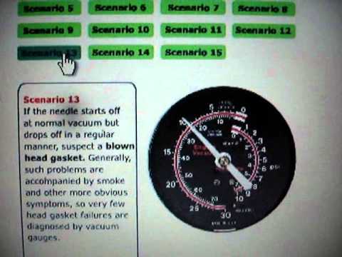 how to read a vacuum gauge