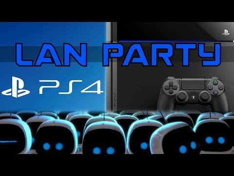 how to lan ps4